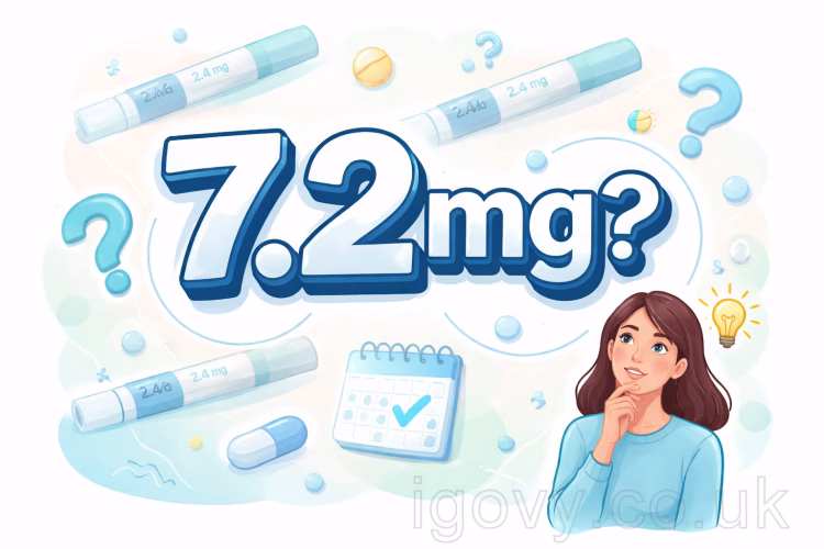 Wegovy 7.2mg dose explained for UK weight management patients