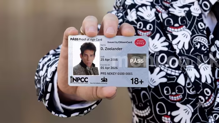 Example UK PASS card, an alternative photo ID some pharmacies accept for a Mounjaro ID check when you have no passport or driving licence