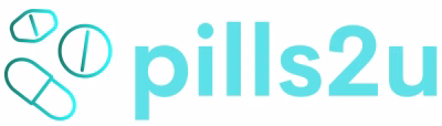 Pills2U logo, UK online pharmacy tracked by Monj for discount codes